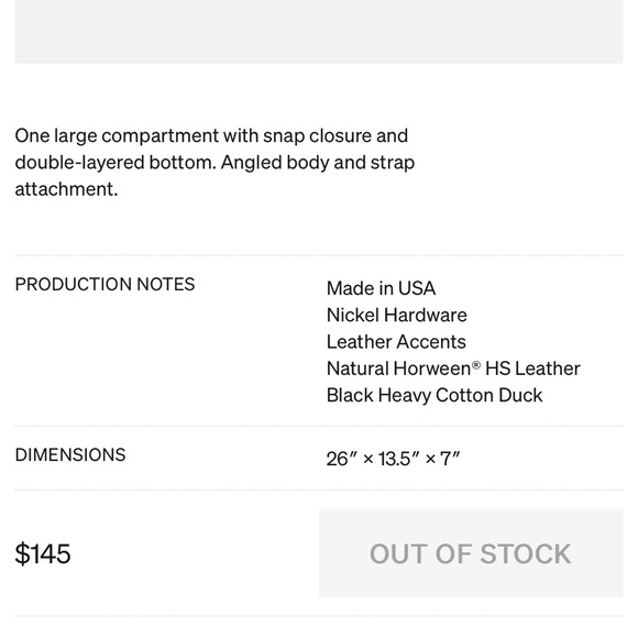 MAKR Farm Black Canvas Tote Bag‎ - Picture 9 of 9